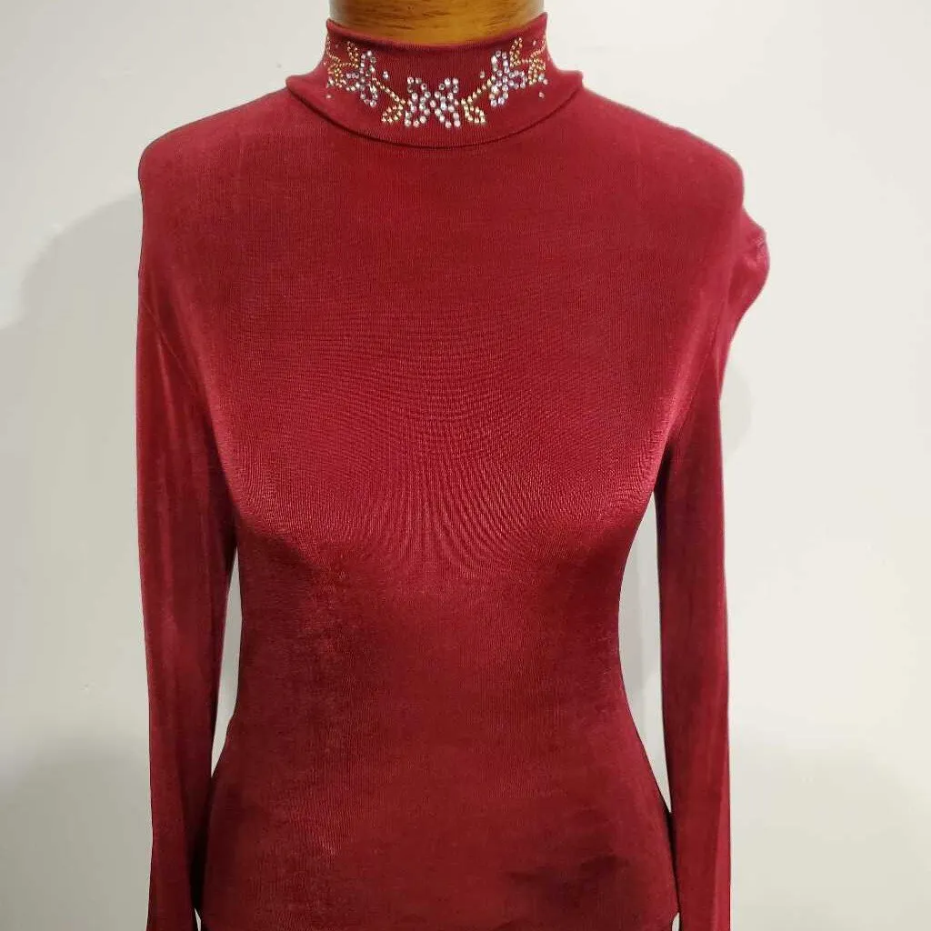 Red Western Shirt S