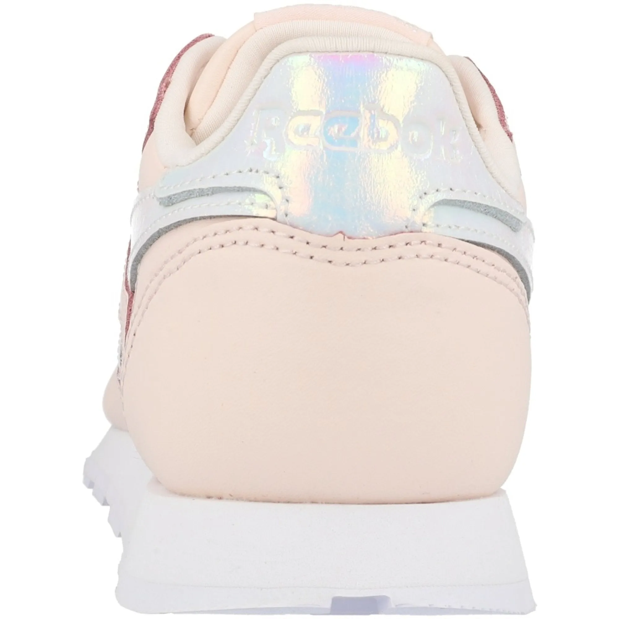 Reebok Leather Iridescent Pink Girls' Shoes