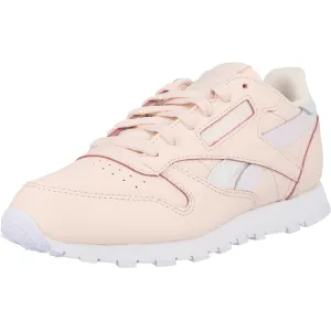 Reebok Leather Iridescent Pink Girls' Shoes