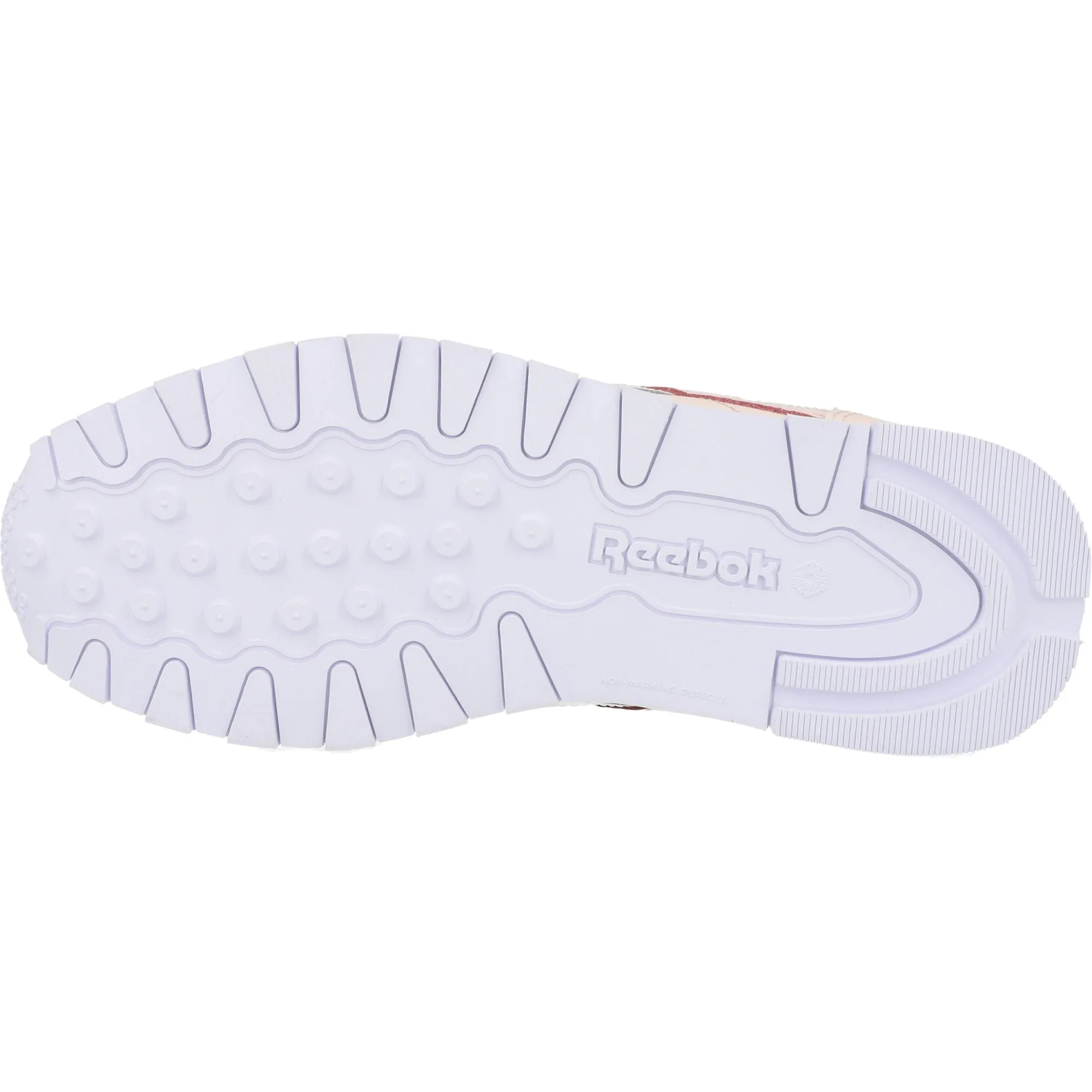 Reebok Leather Iridescent Pink Girls' Shoes