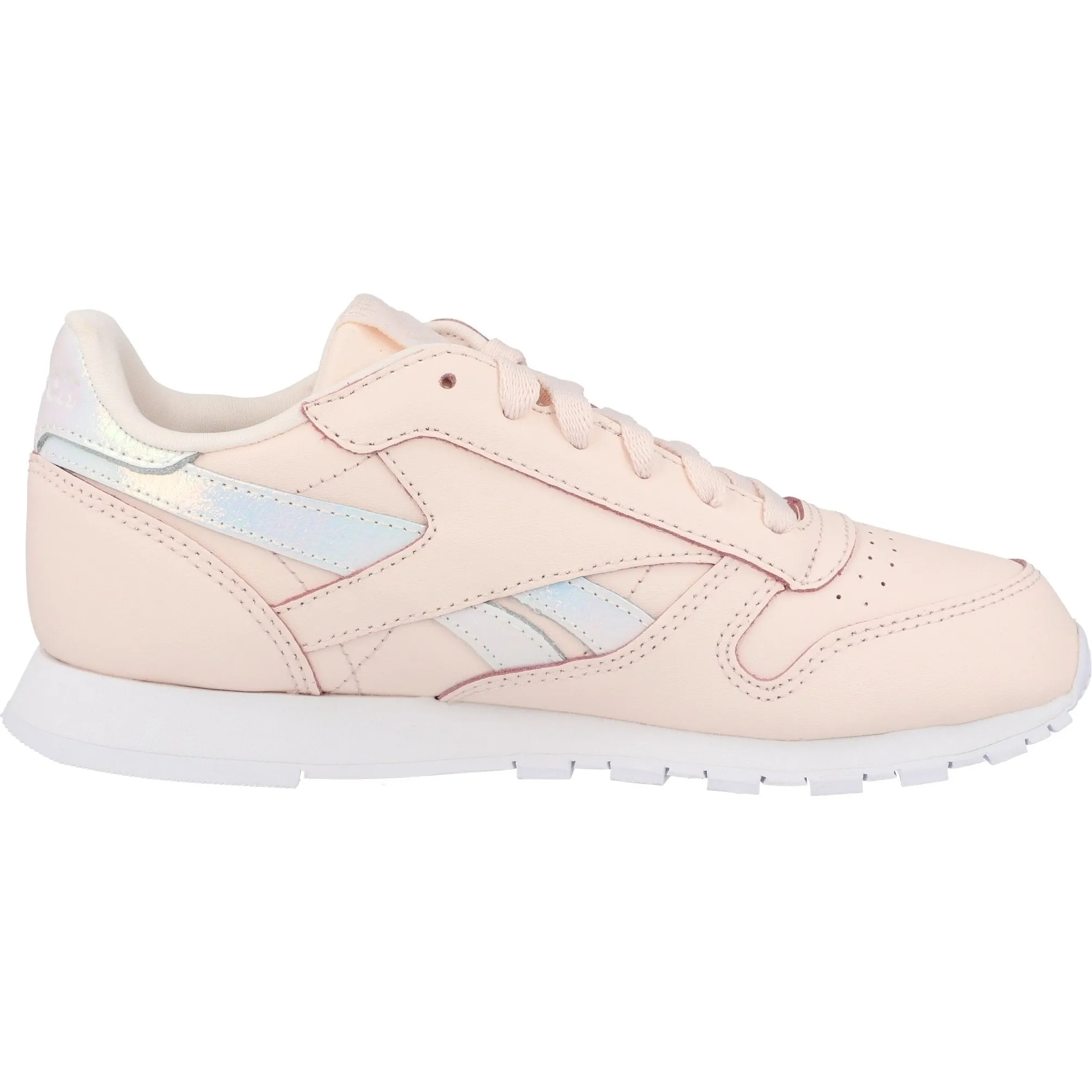 Reebok Leather Iridescent Pink Girls' Shoes
