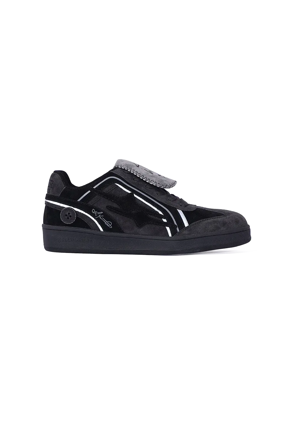 Retro Training Sneaker-Black