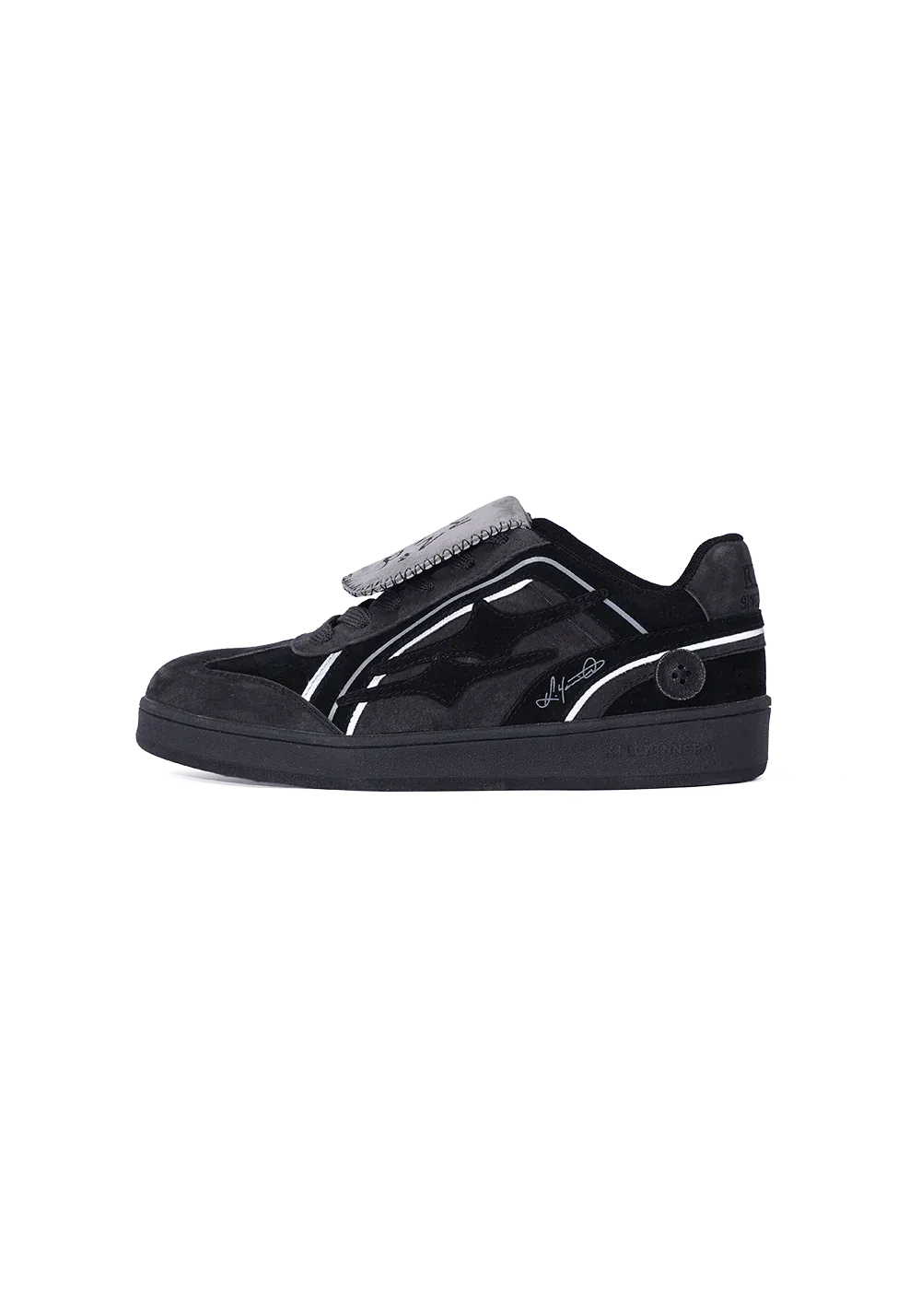 Retro Training Sneaker-Black