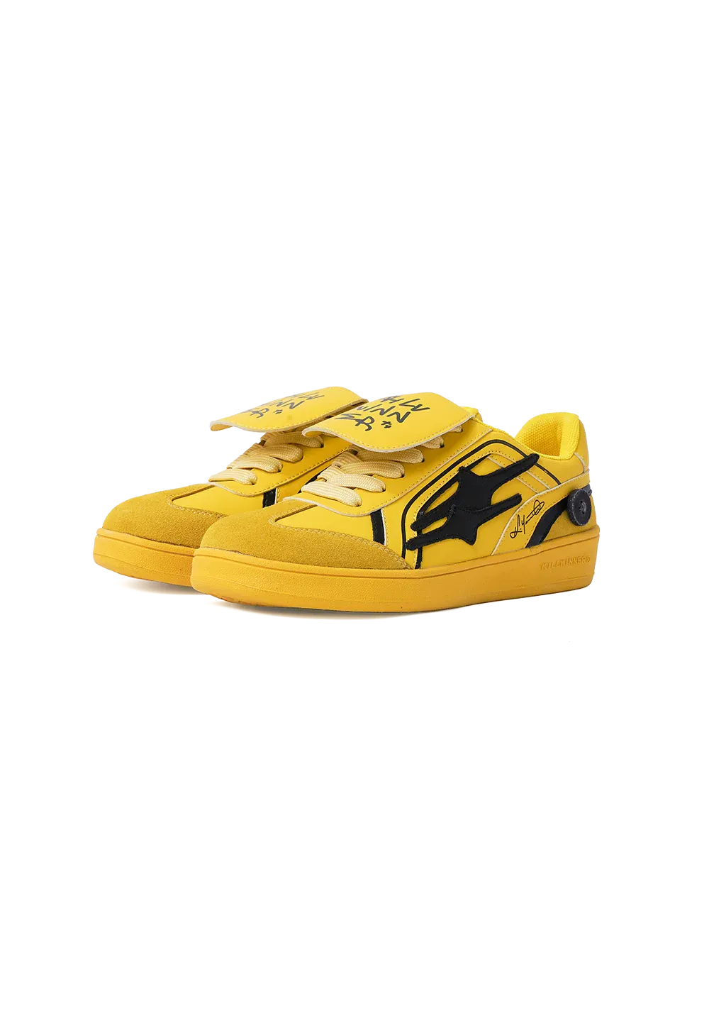 Retro Training Sneaker-Yellow