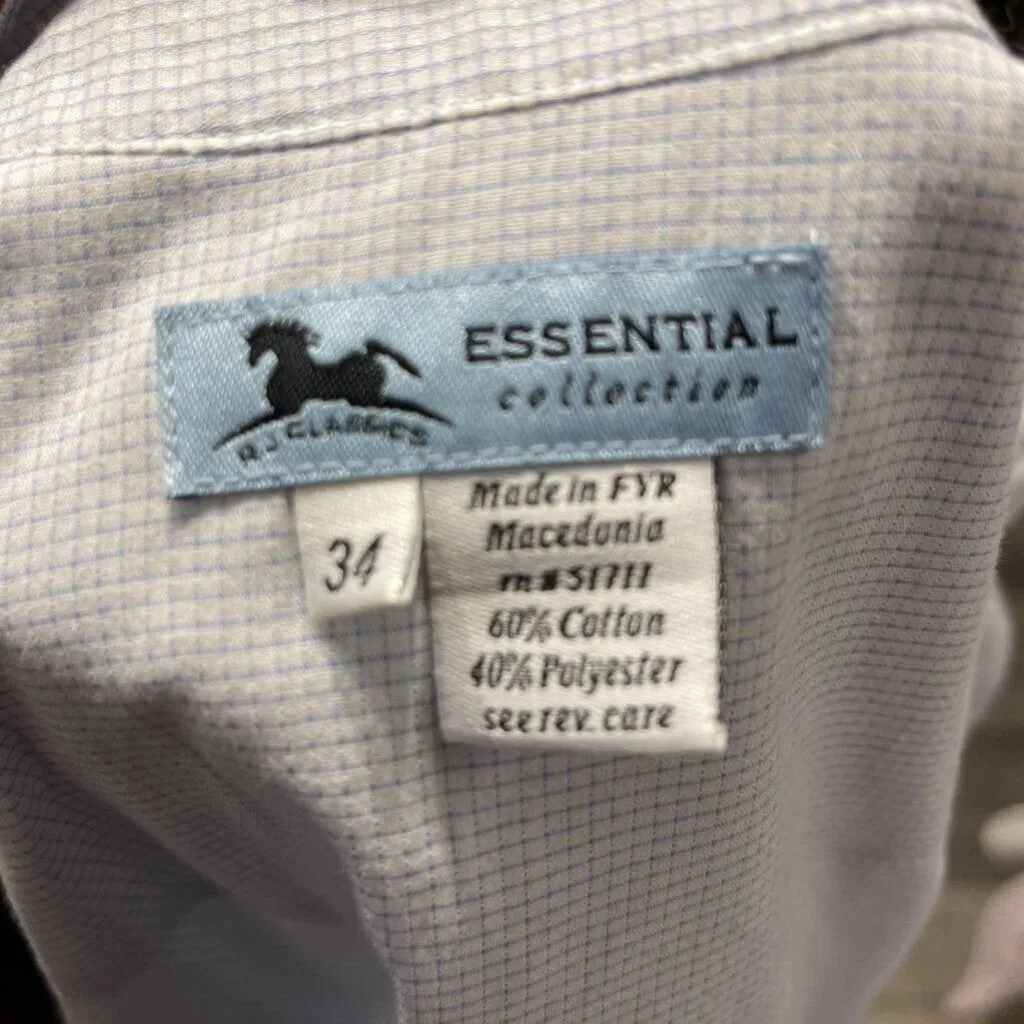 RJ Classics Short Sleeve Blue Shirt