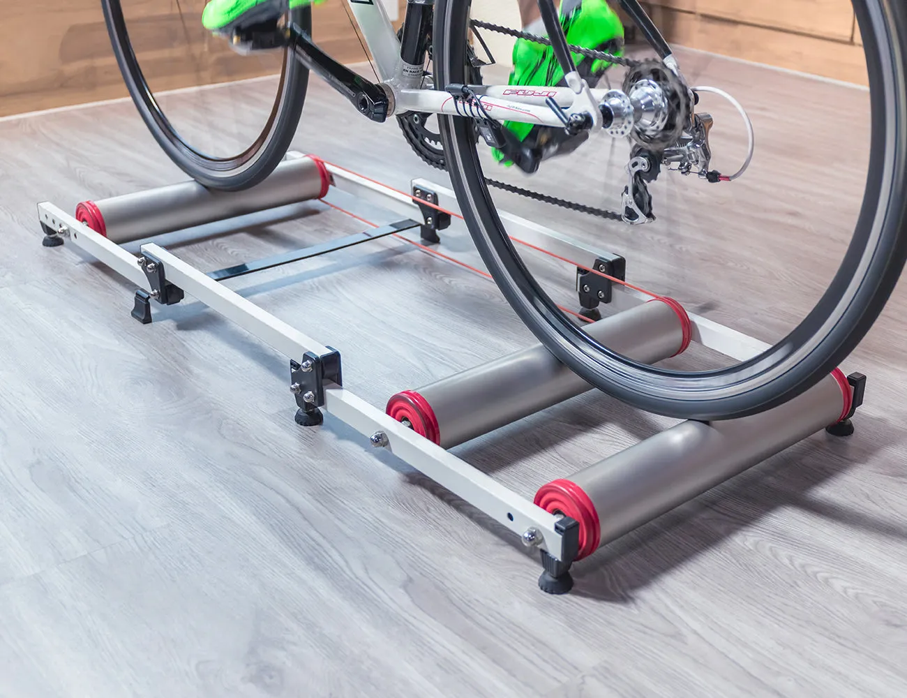 ROCKBROS Foldable Indoor Bike Roller Trainer - Quiet and Portable