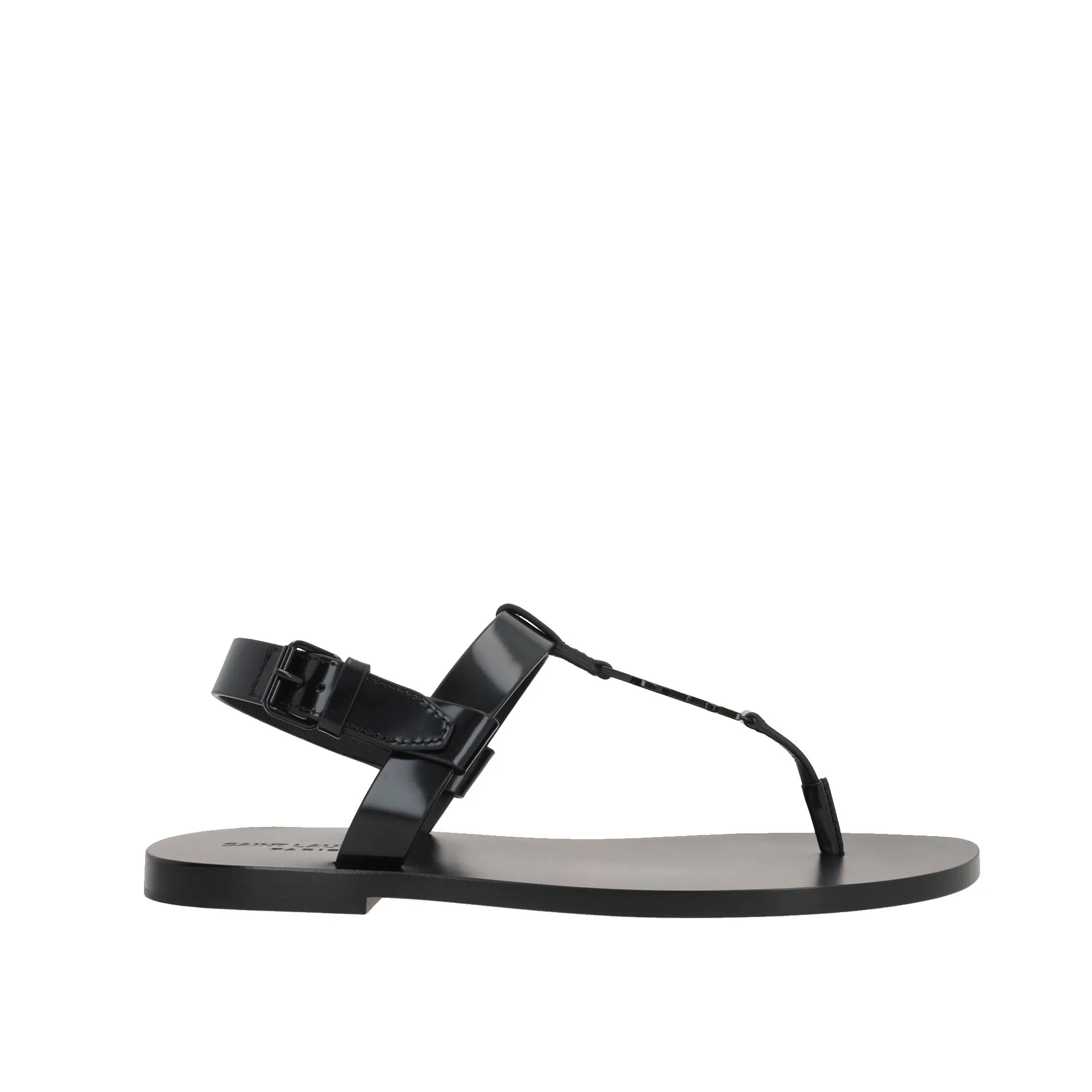 SAINT LAURENT Cassandre 05 Luxury Flat Sandals