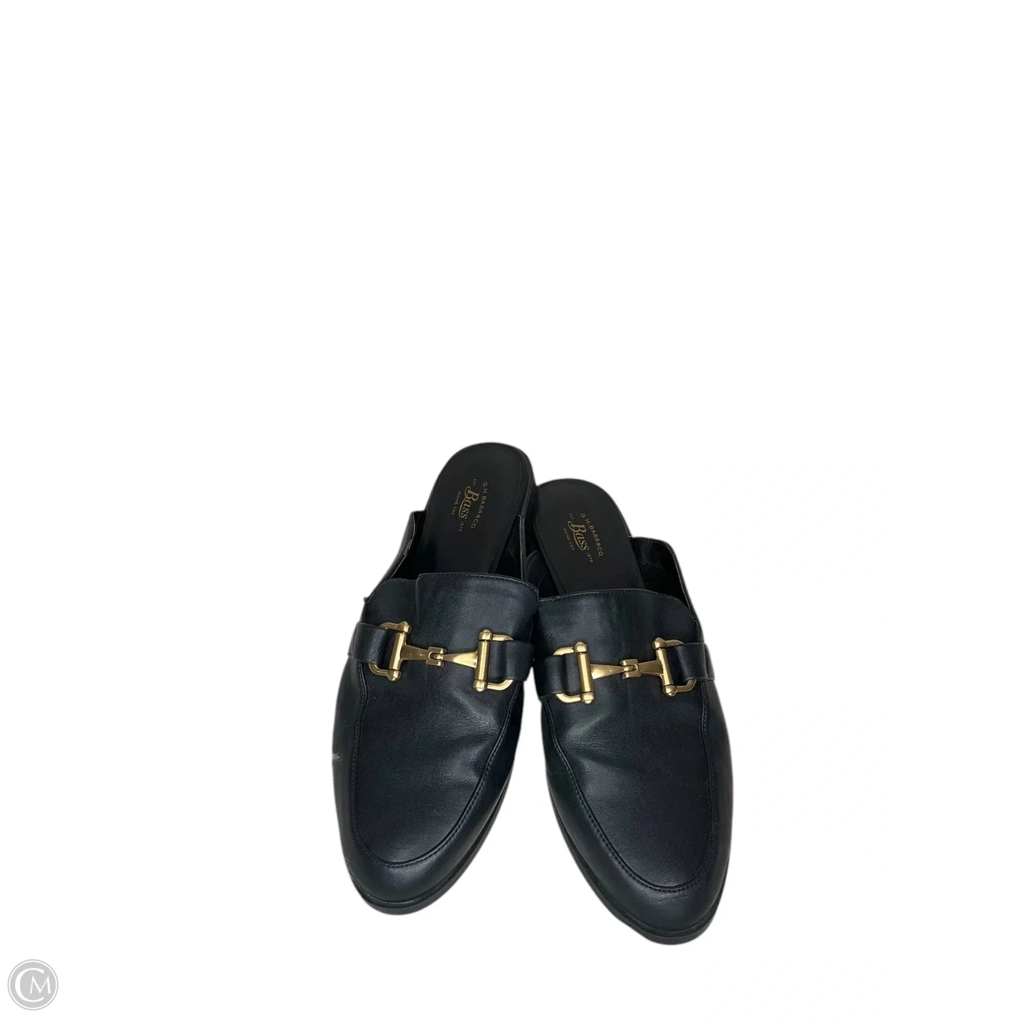Sandals Flats By Bass In Black, Size: 6.5