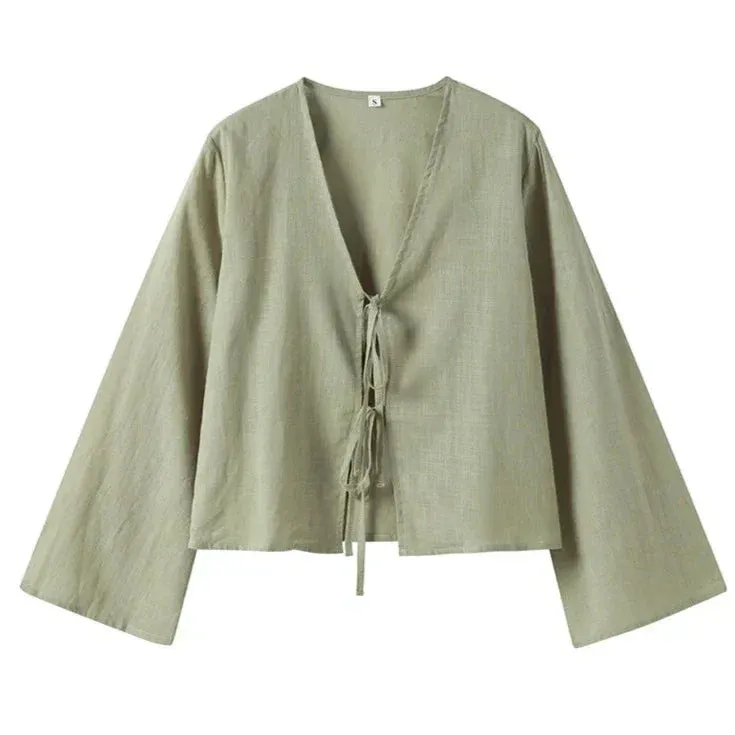 SAVY | LINNEN BLOUSE