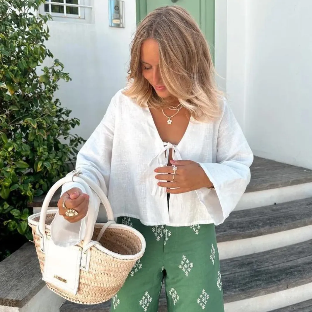 SAVY | LINNEN BLOUSE
