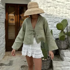 SAVY | LINNEN BLOUSE