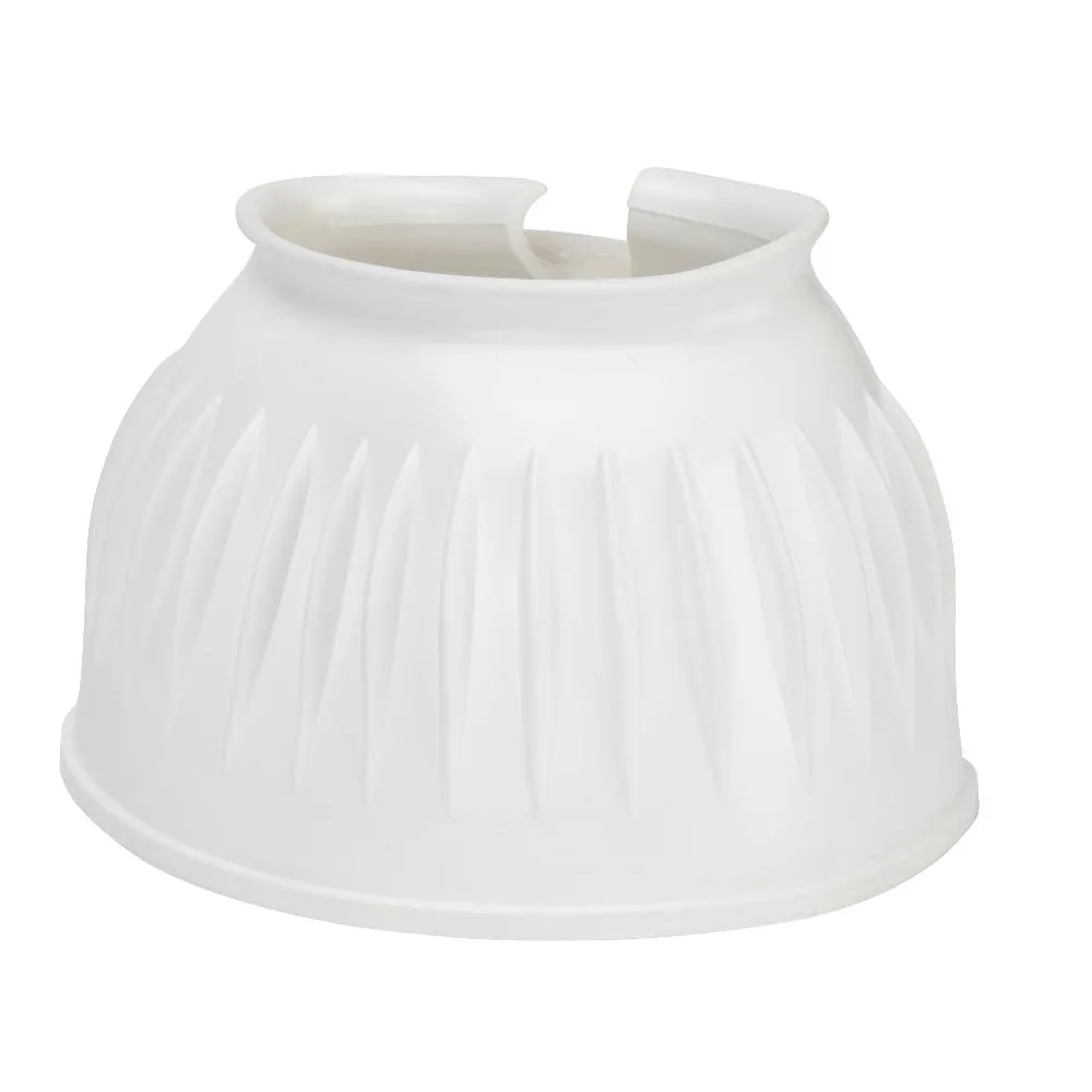 Shires ARMA White Gloss Over Reach Boots