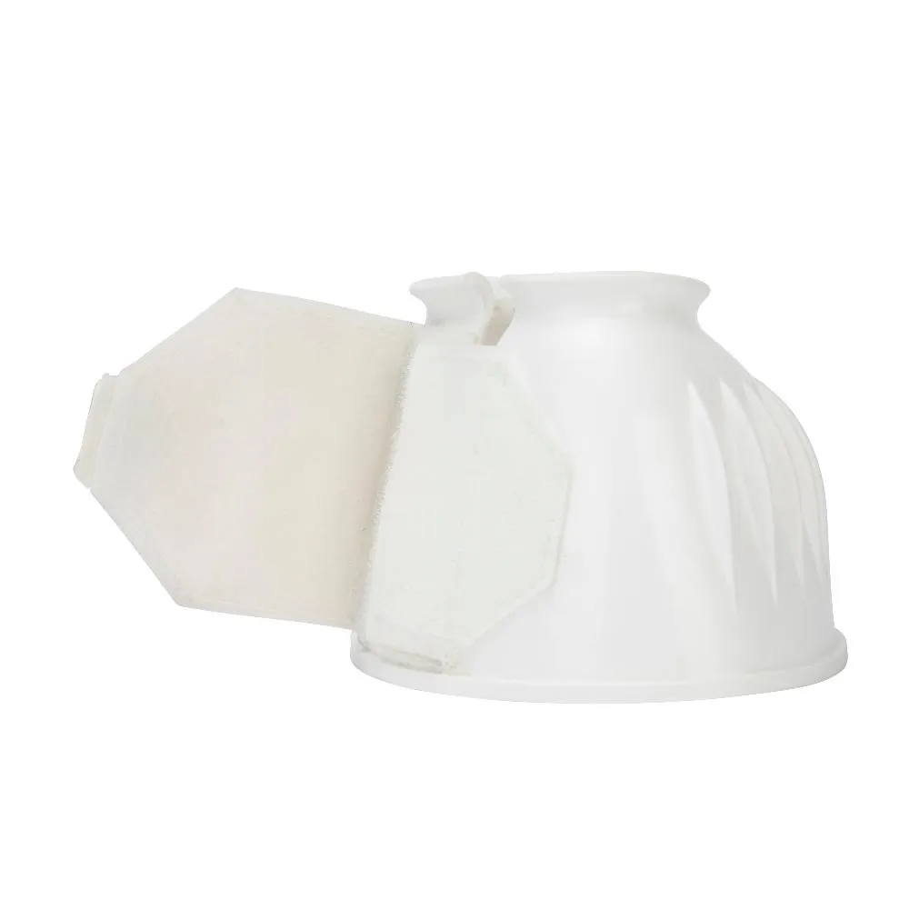 Shires ARMA White Gloss Over Reach Boots