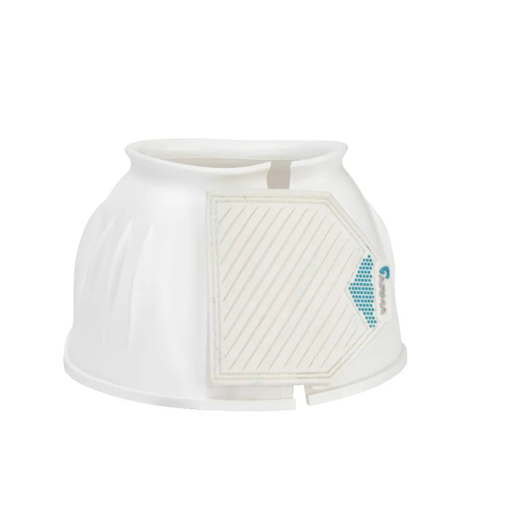 Shires ARMA White Gloss Over Reach Boots
