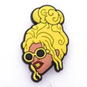SHOE CHARMS - YELLOW LIL KIM
