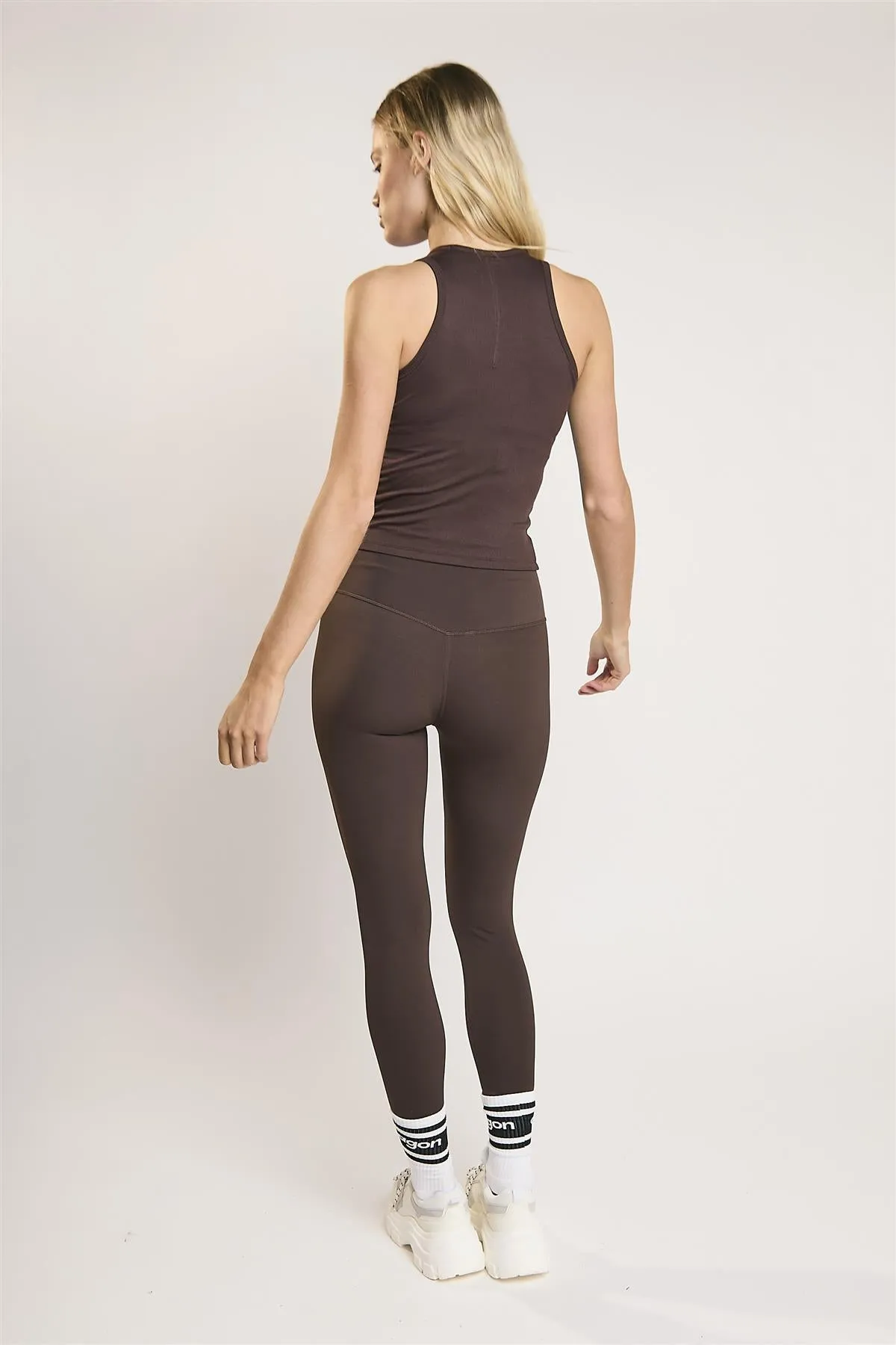 Signature Espresso Full-Length Leggings