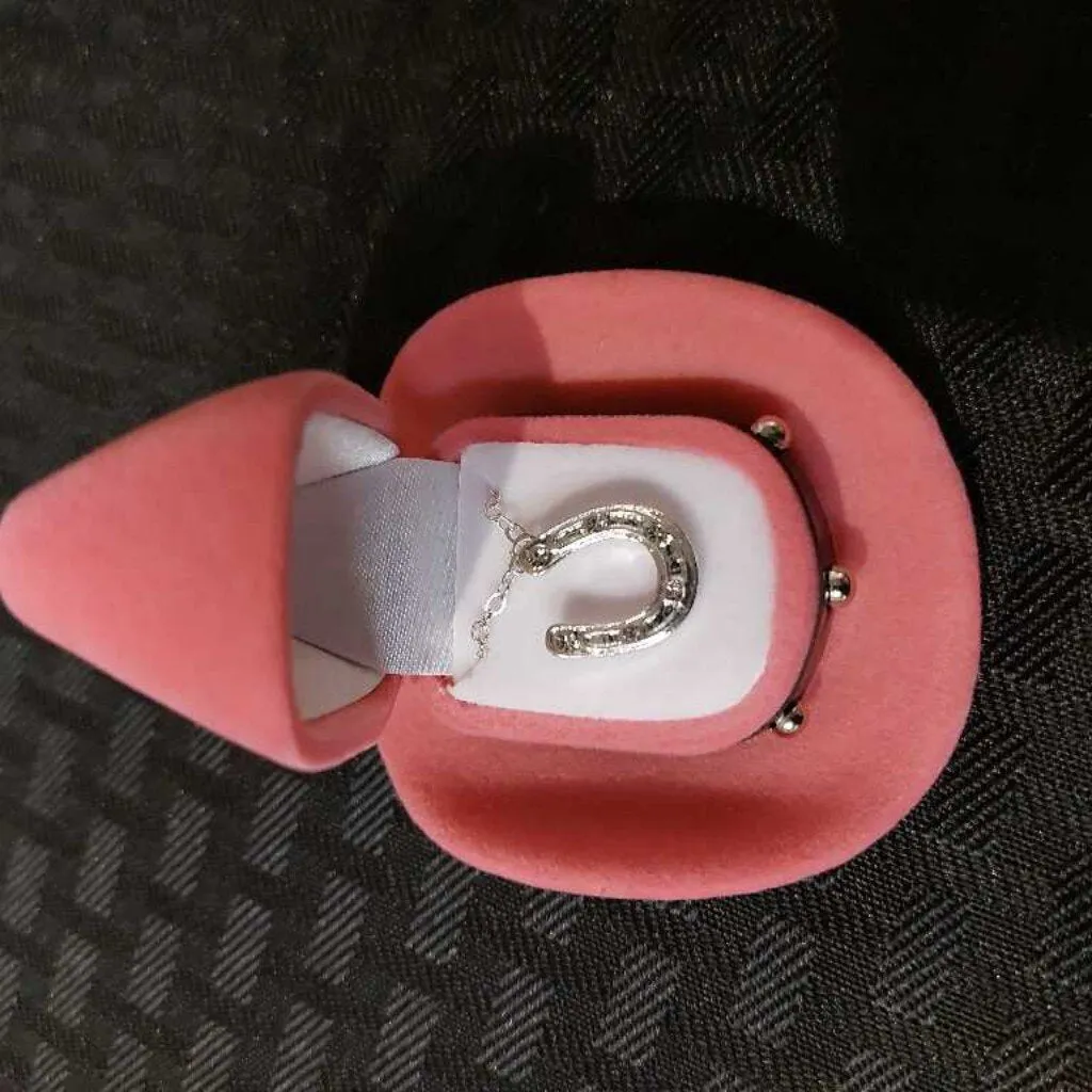 Silver Horseshoe Necklace