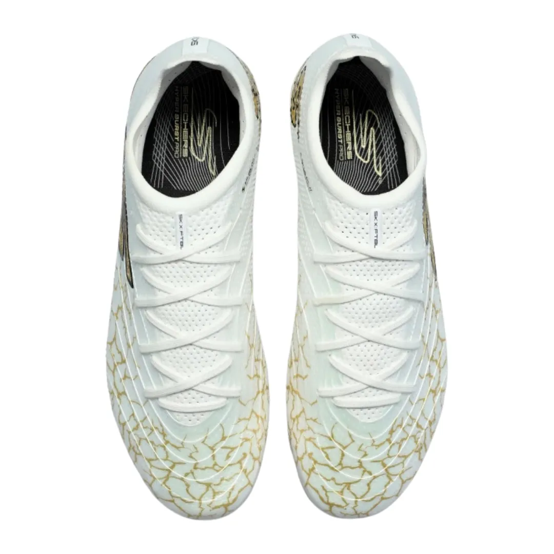 Skechers SKX - 1.5 Elite FG White Black Gold