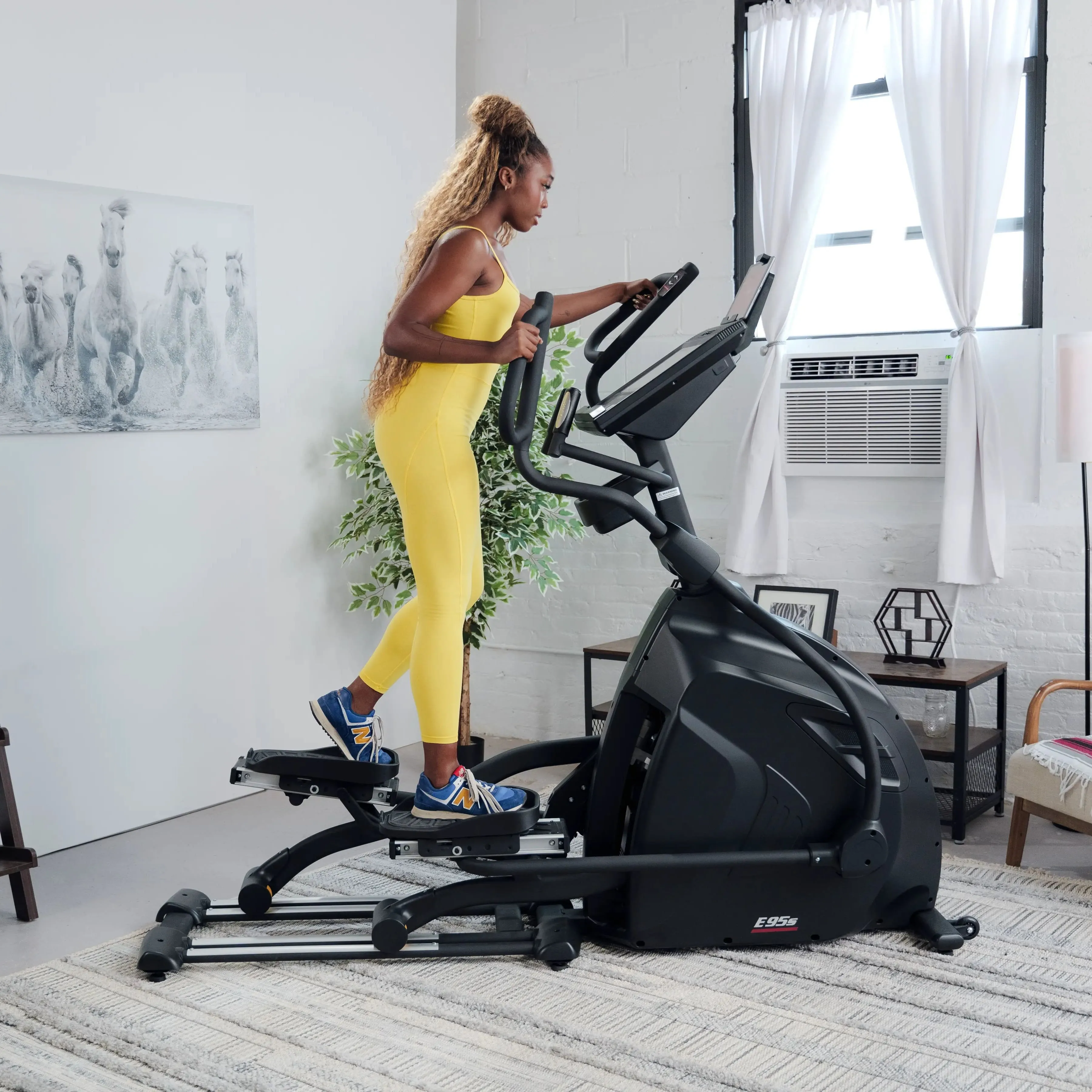 Sole Fitness E95S Elliptical Cross Trainer with 13.3" Touchscreen