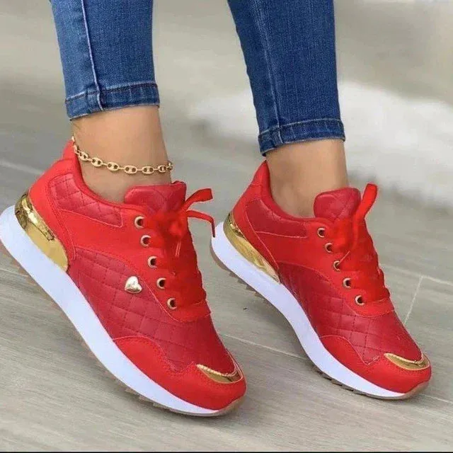 Sophie - Dames Plateau Sneakers - Stijlvol en Comfortabel