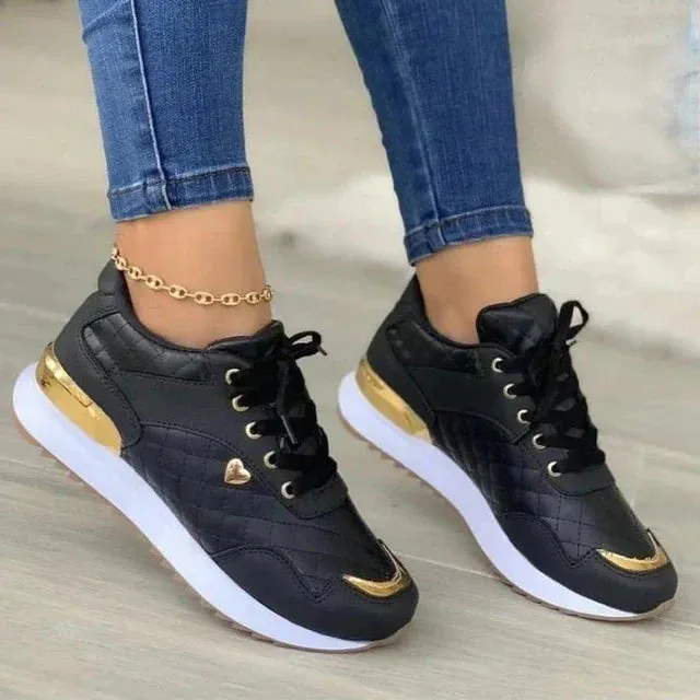 Sophie - Dames Plateau Sneakers - Stijlvol en Comfortabel