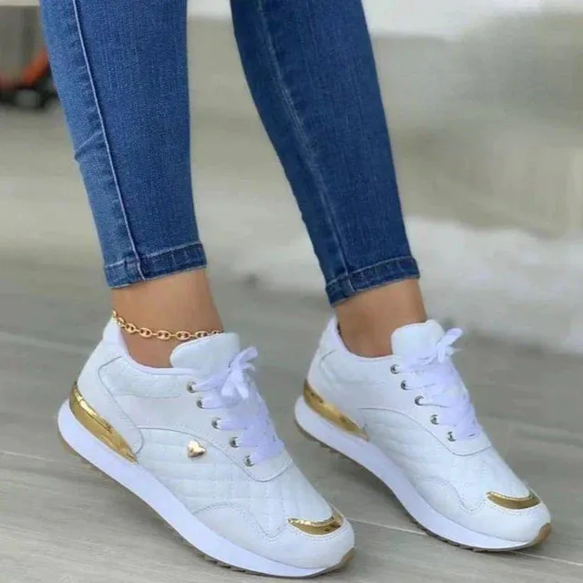 Sophie - Dames Plateau Sneakers - Stijlvol en Comfortabel