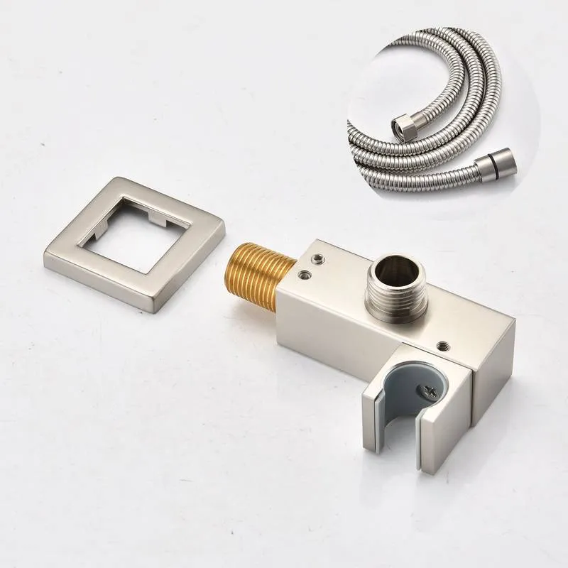 Spa-Like Ceiling Shower Combo with Handheld Wand