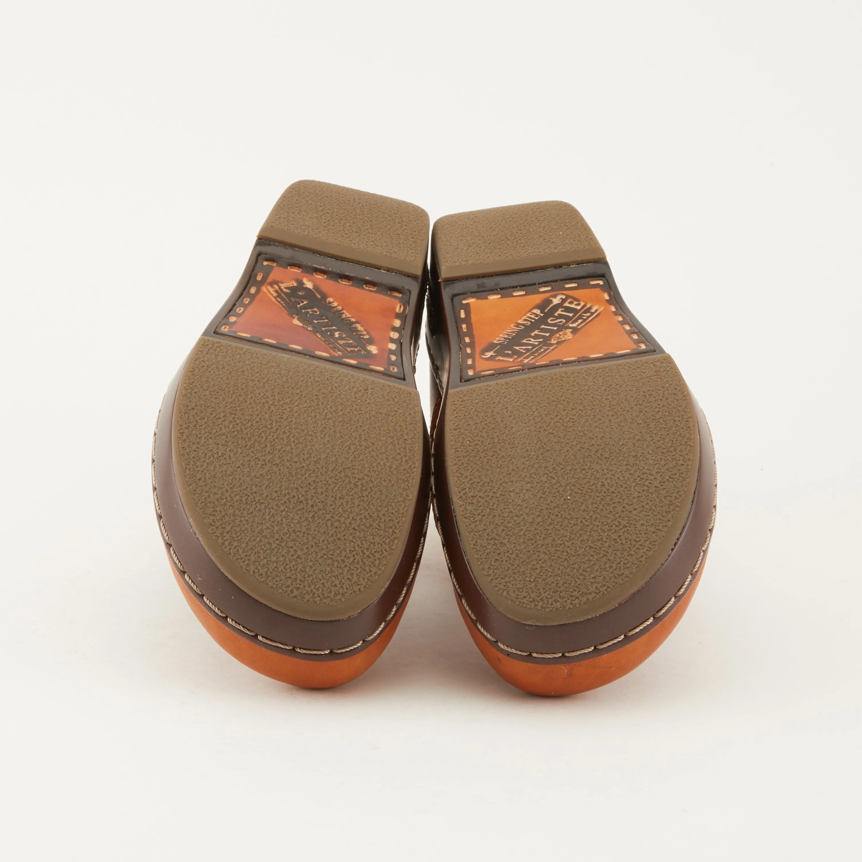 Spring Step Shoes L'Artiste Aneria Women’s Hand Painted Leather Clogs