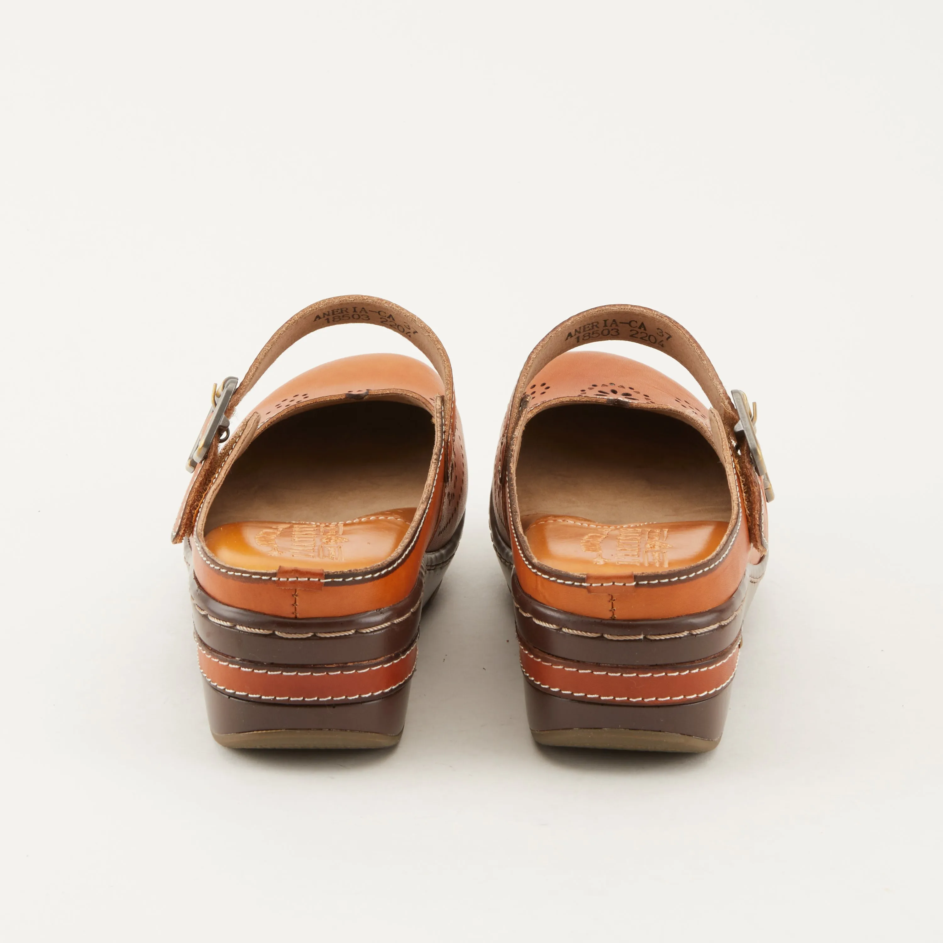 Spring Step Shoes L'Artiste Aneria Women’s Hand Painted Leather Clogs