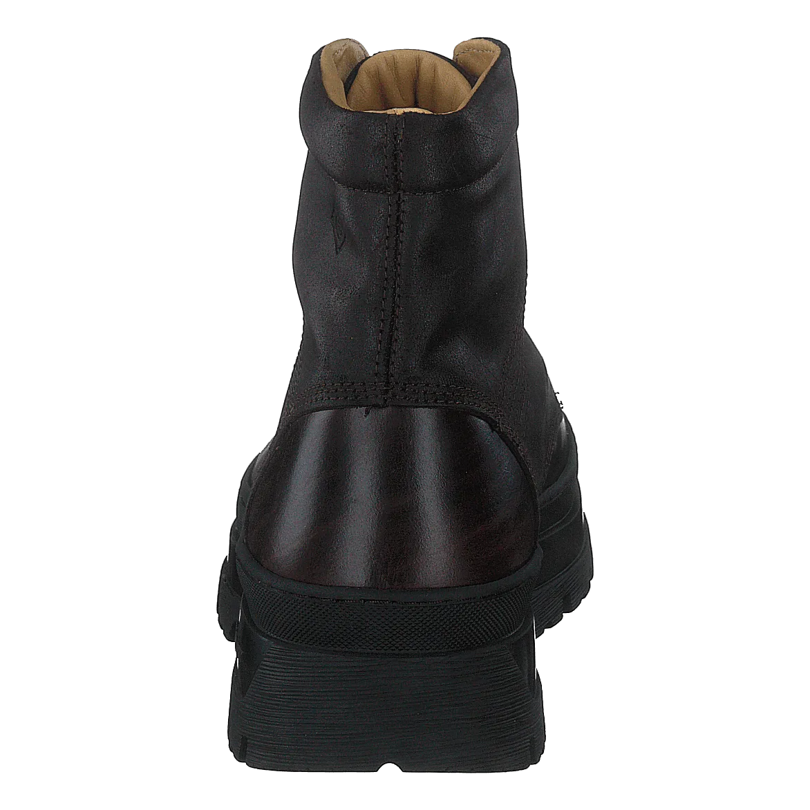 St Grip Mid Lace Boot Dark Brown