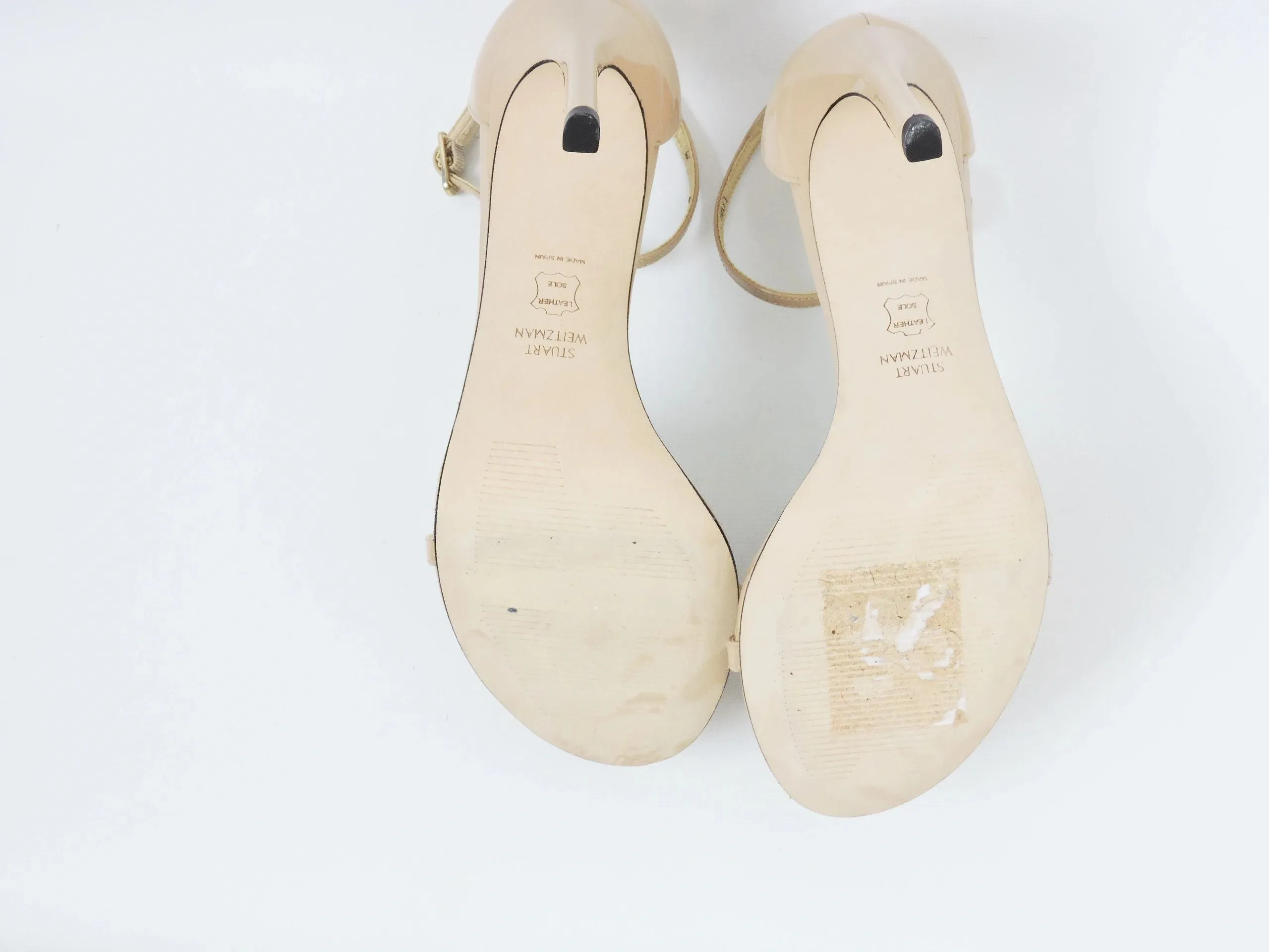 Stuart Weitzman Nudistrong Sandal Size 7 M