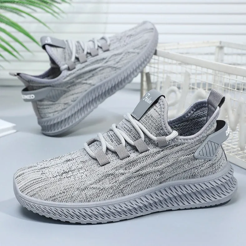 Stylish and Lightweight Breathable Slip-On Sneakers for Women