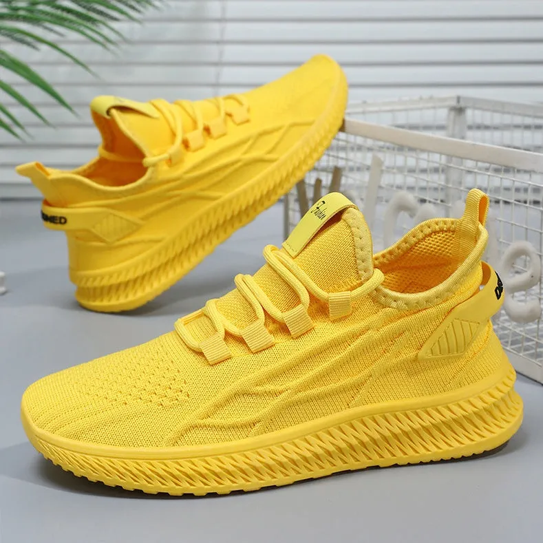 Stylish and Lightweight Breathable Slip-On Sneakers for Women