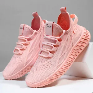 Stylish and Lightweight Breathable Slip-On Sneakers for Women