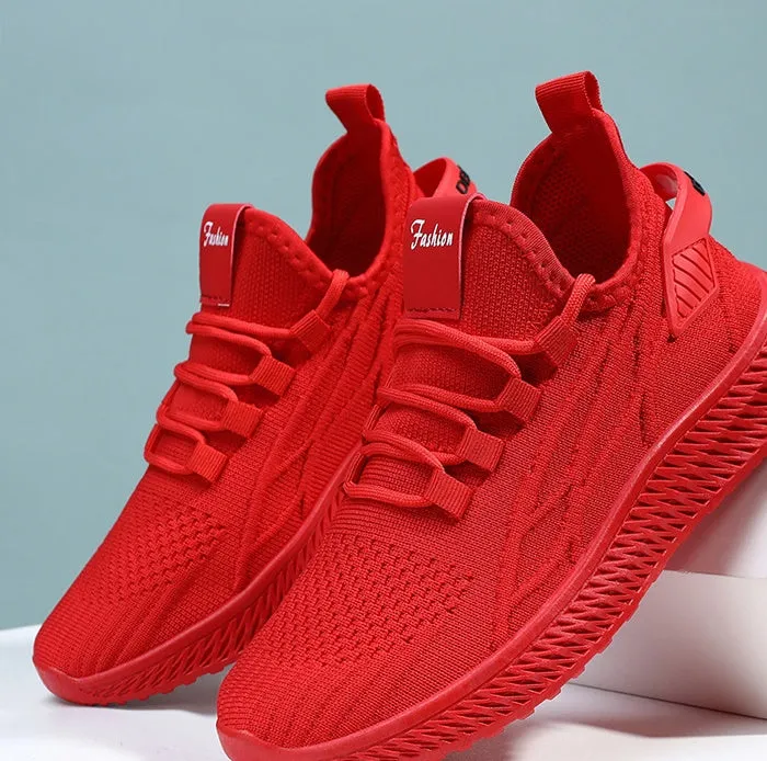 Stylish and Lightweight Breathable Slip-On Sneakers for Women