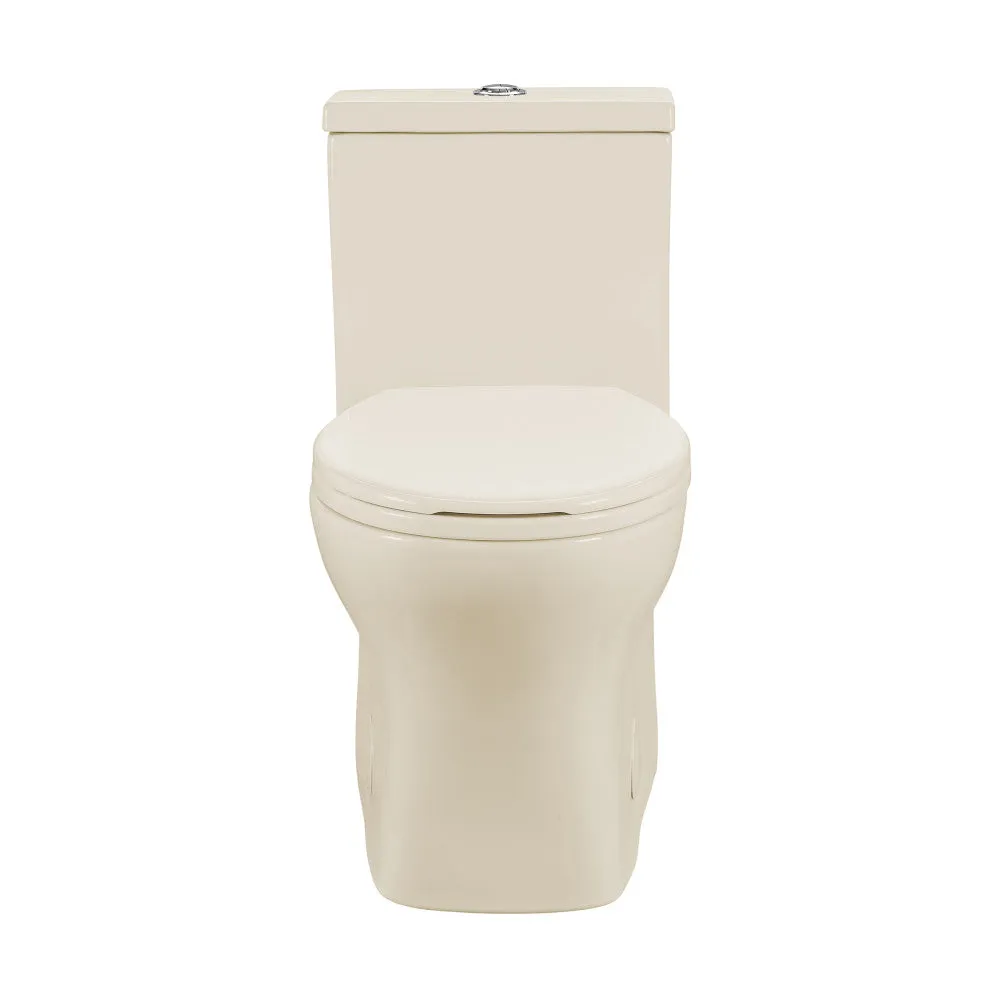 Sublime III One-Piece Round Toilet Vortex™ Dual-Flush 0.95/1.26 gpf in Bisque