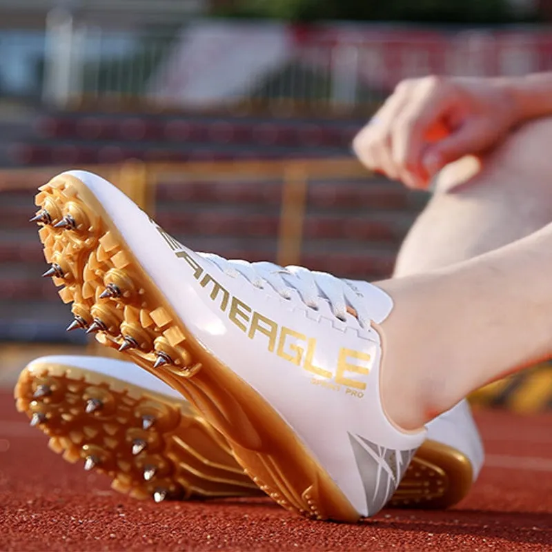 Unisex Running Training Spikes Sneakers Field Shoes