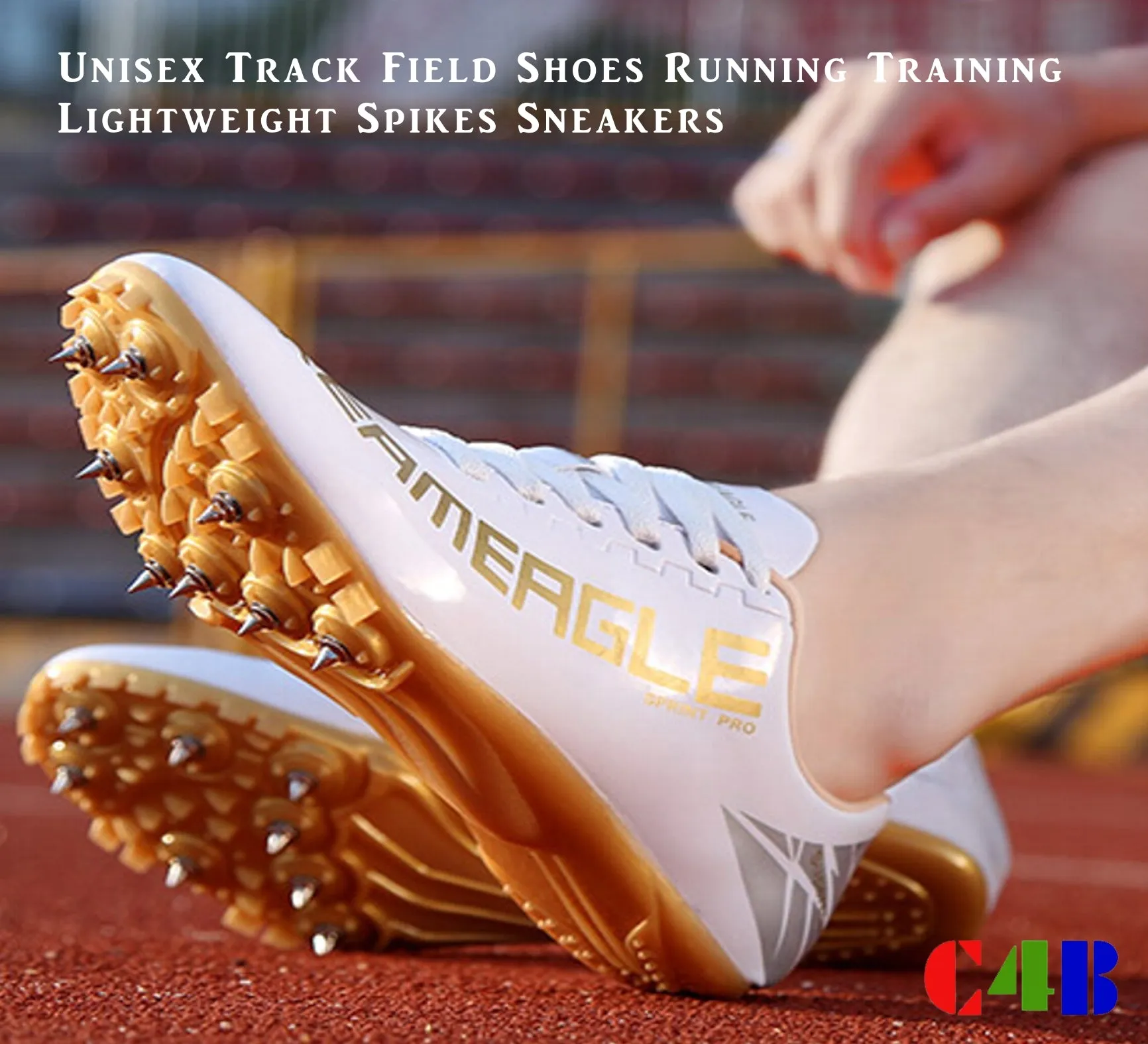 Unisex Running Training Spikes Sneakers Field Shoes