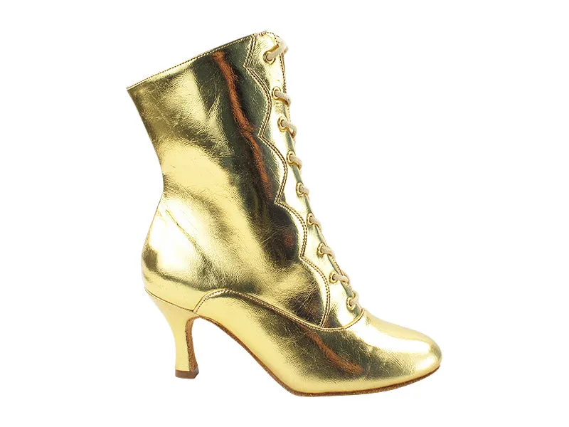 VFBoot NVSCCanCan Shinny Gold Leather