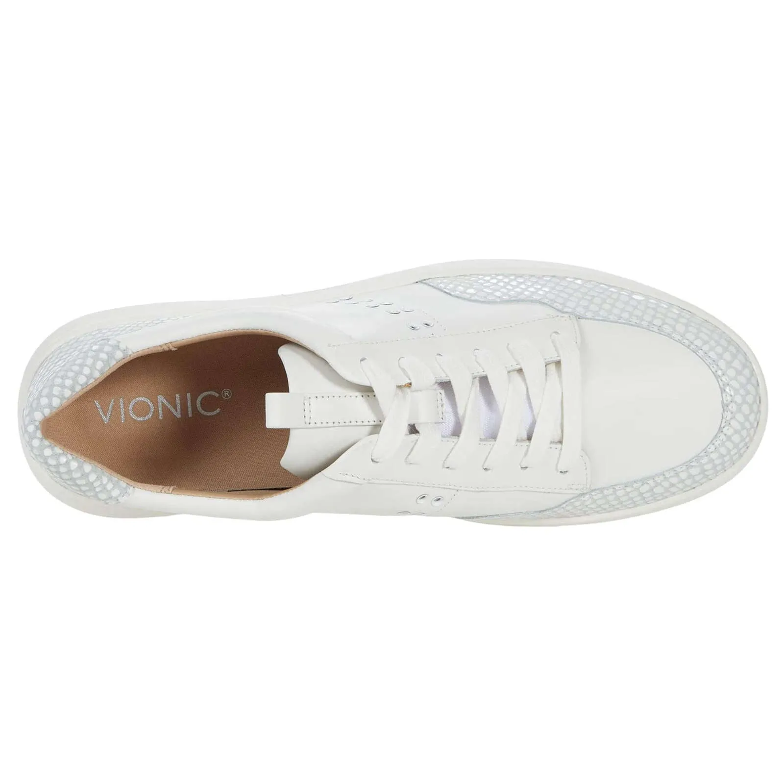 Vionic Abyss Ysenia Leather Women's Low Top Trainers