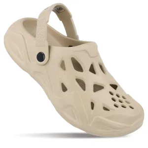 Walkaroo Men's Clogs  - WC8763 Khaki
