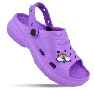 Walkaroo Women's Clogs  - WC8937 Lavender