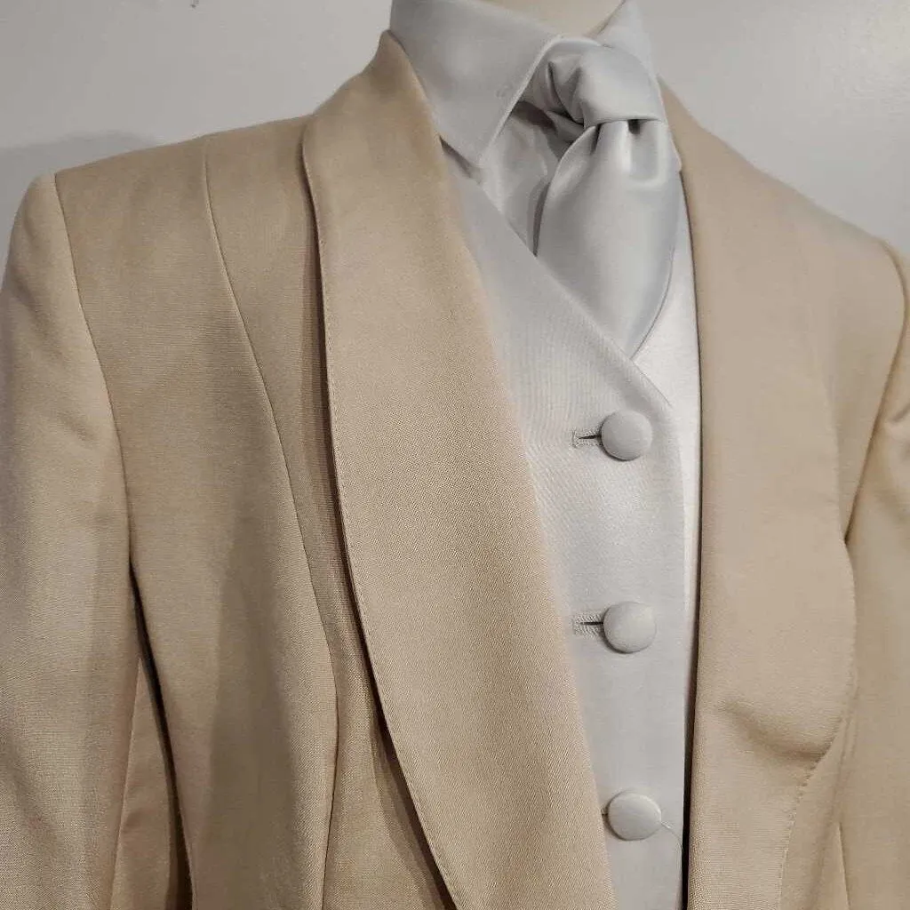 Well Suited Apparel Cream Daycoat