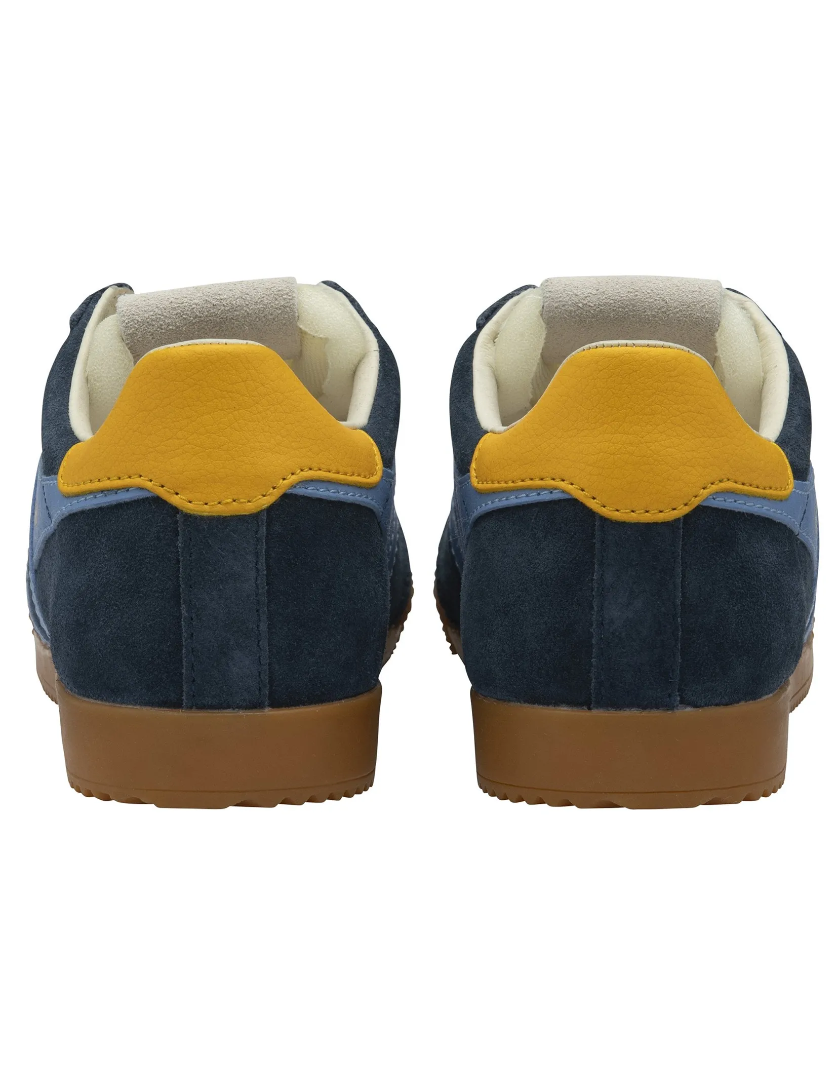 Women's Elan Sneaker, Navy/Blue/Sun