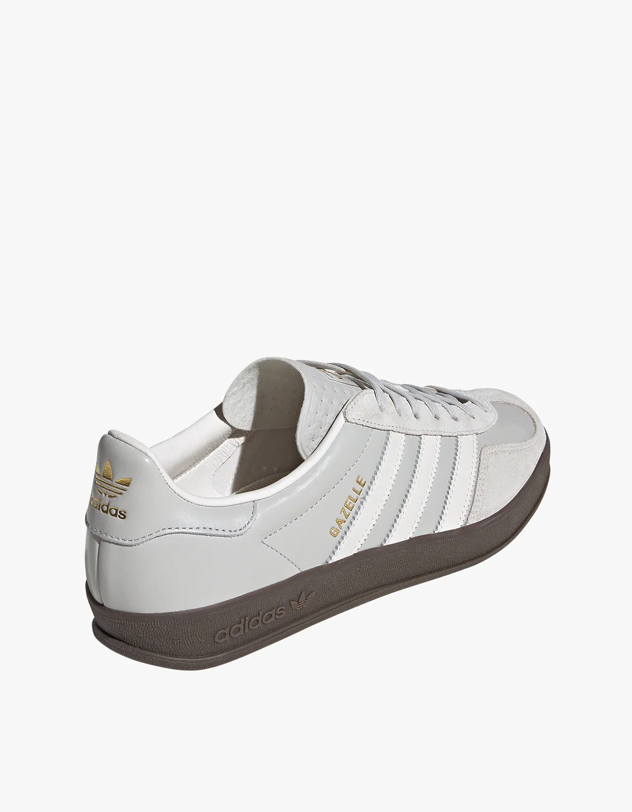 Womens Gazelle Indoor - Grey One/ Core White/ Gum
