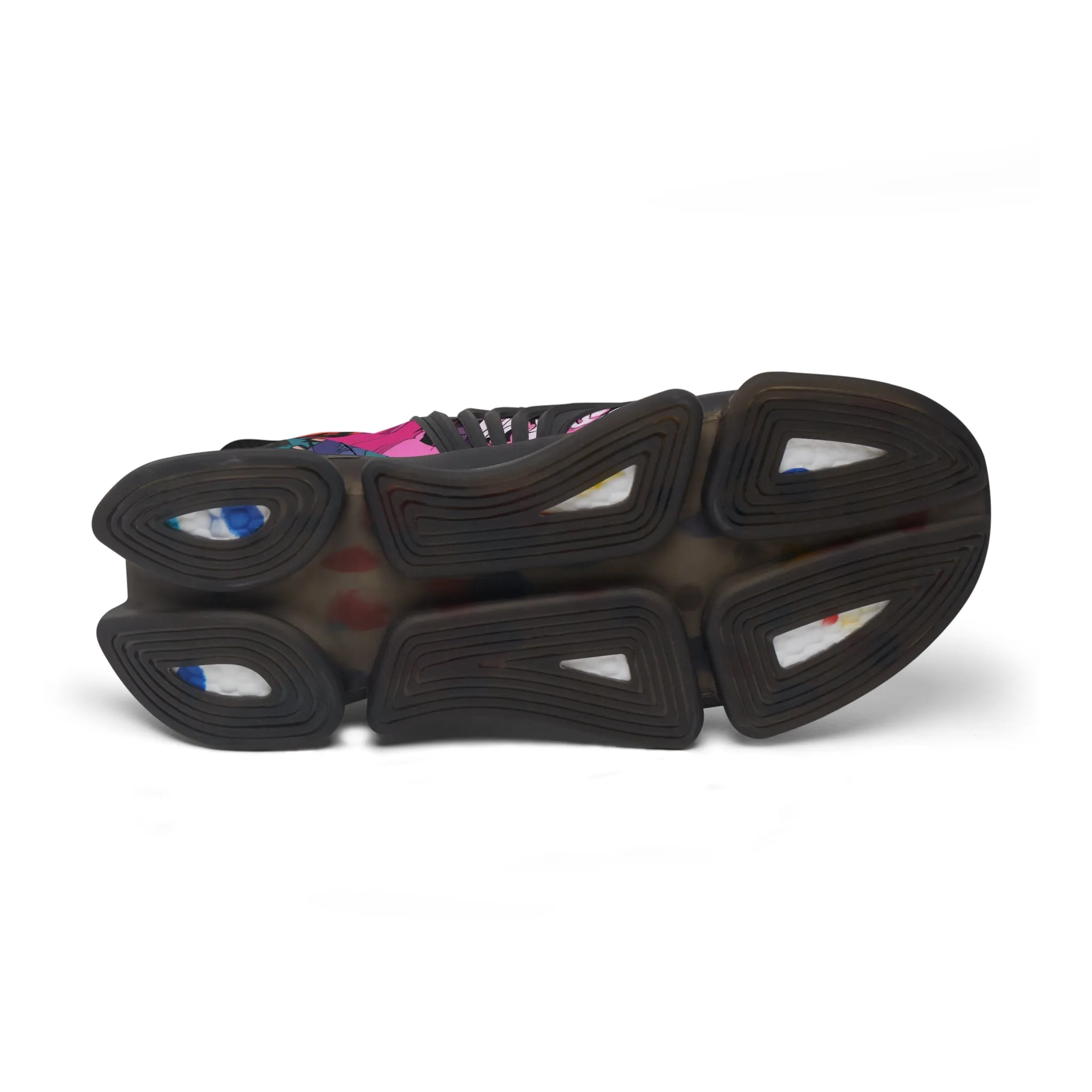 Women's Mesh Sneakers - Spooky Monsters Anime Beta