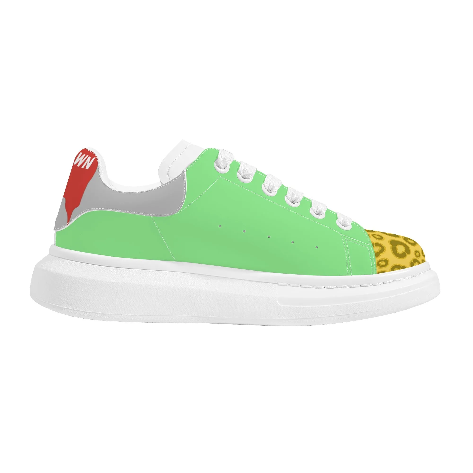 Womens Strawberry Lime Low Top Chunky Shoes