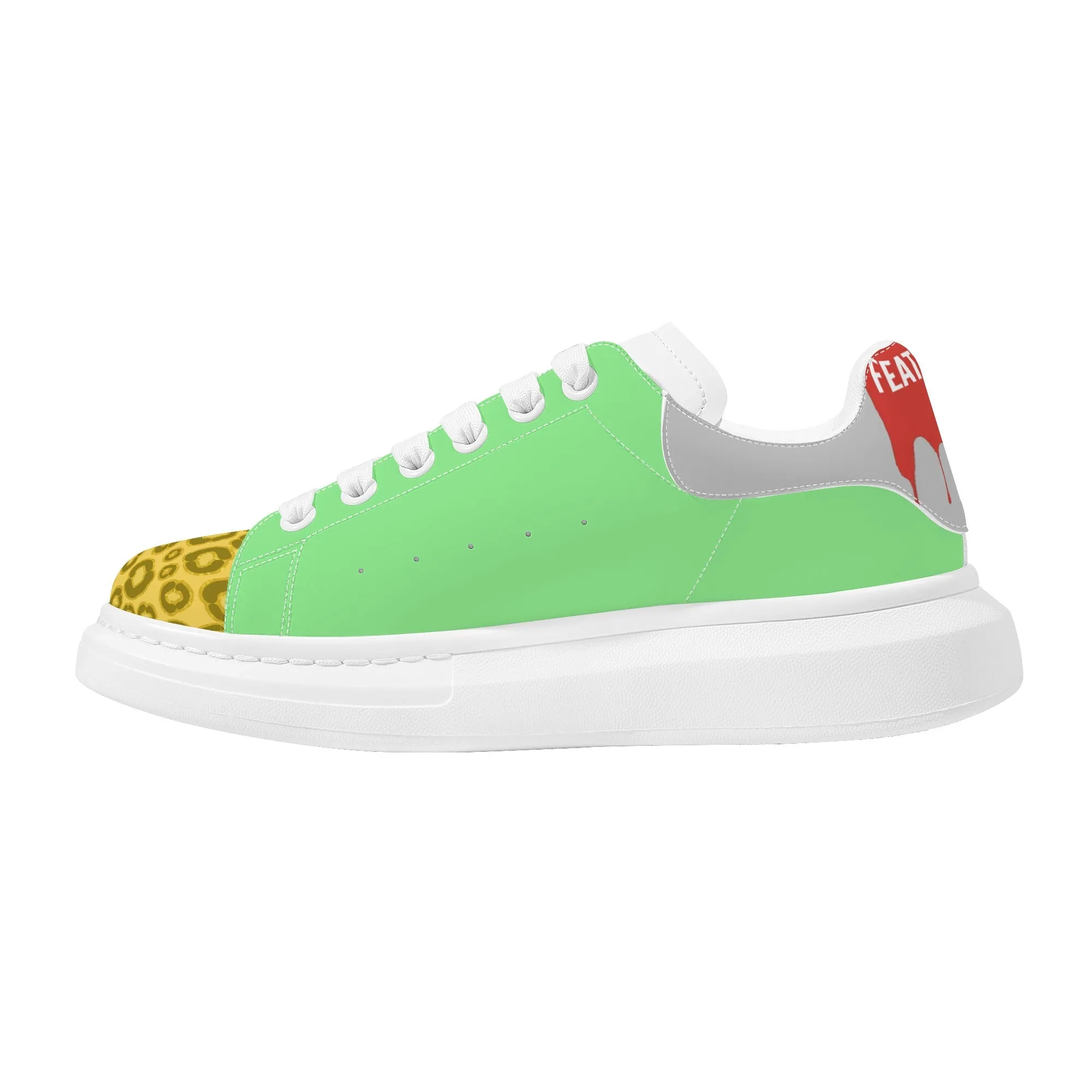 Womens Strawberry Lime Low Top Chunky Shoes