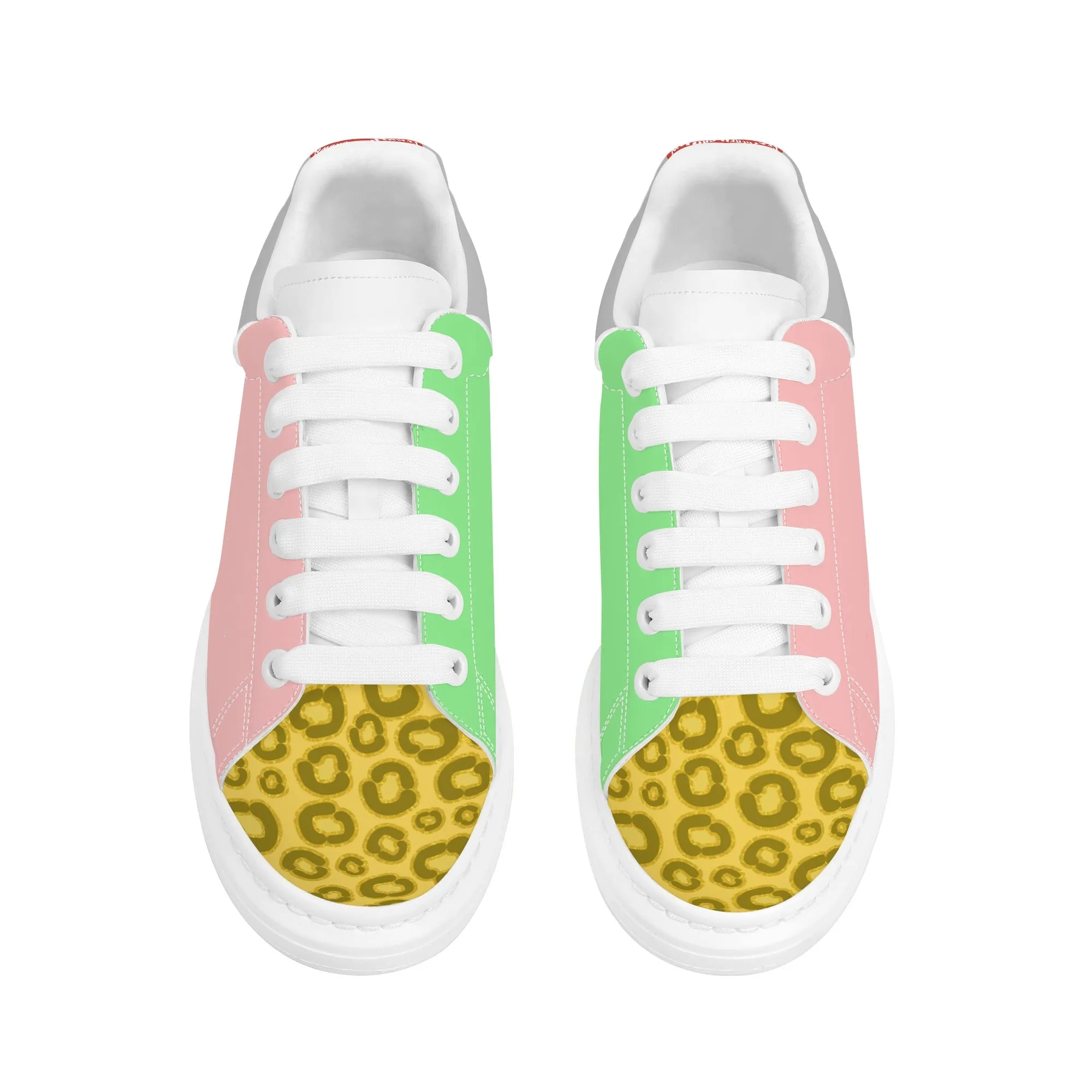 Womens Strawberry Lime Low Top Chunky Shoes