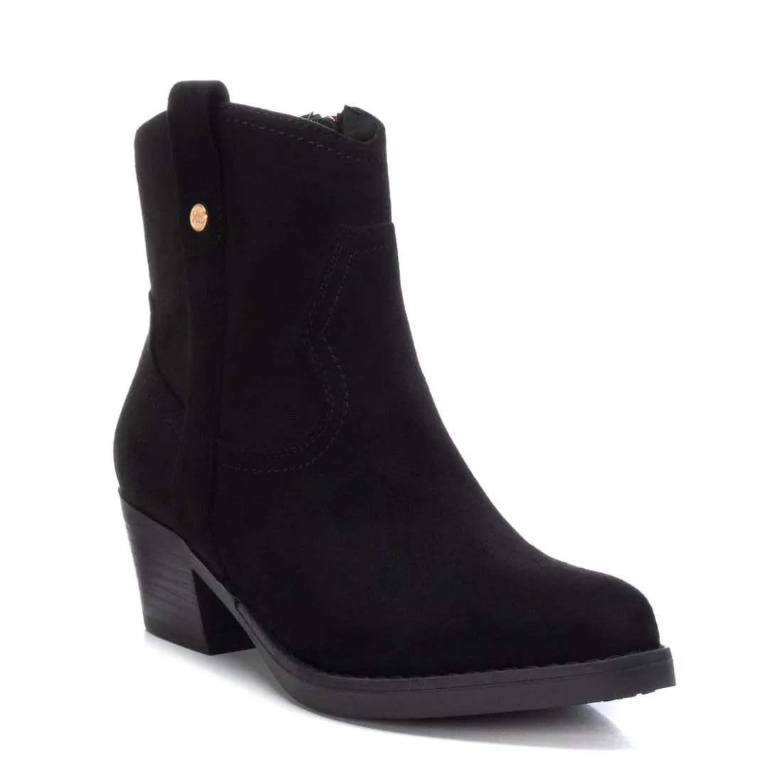 Women's Suede Italian Western Boots By XTI 142039